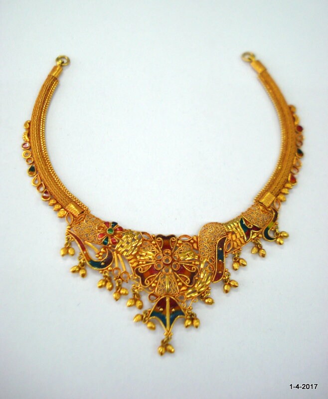 Vintage Antique 20kt Gold Necklace 