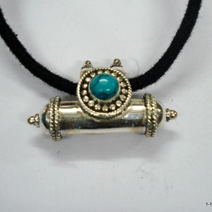 Sterling Silver Necklace Pendant Taweez box pendant handmade