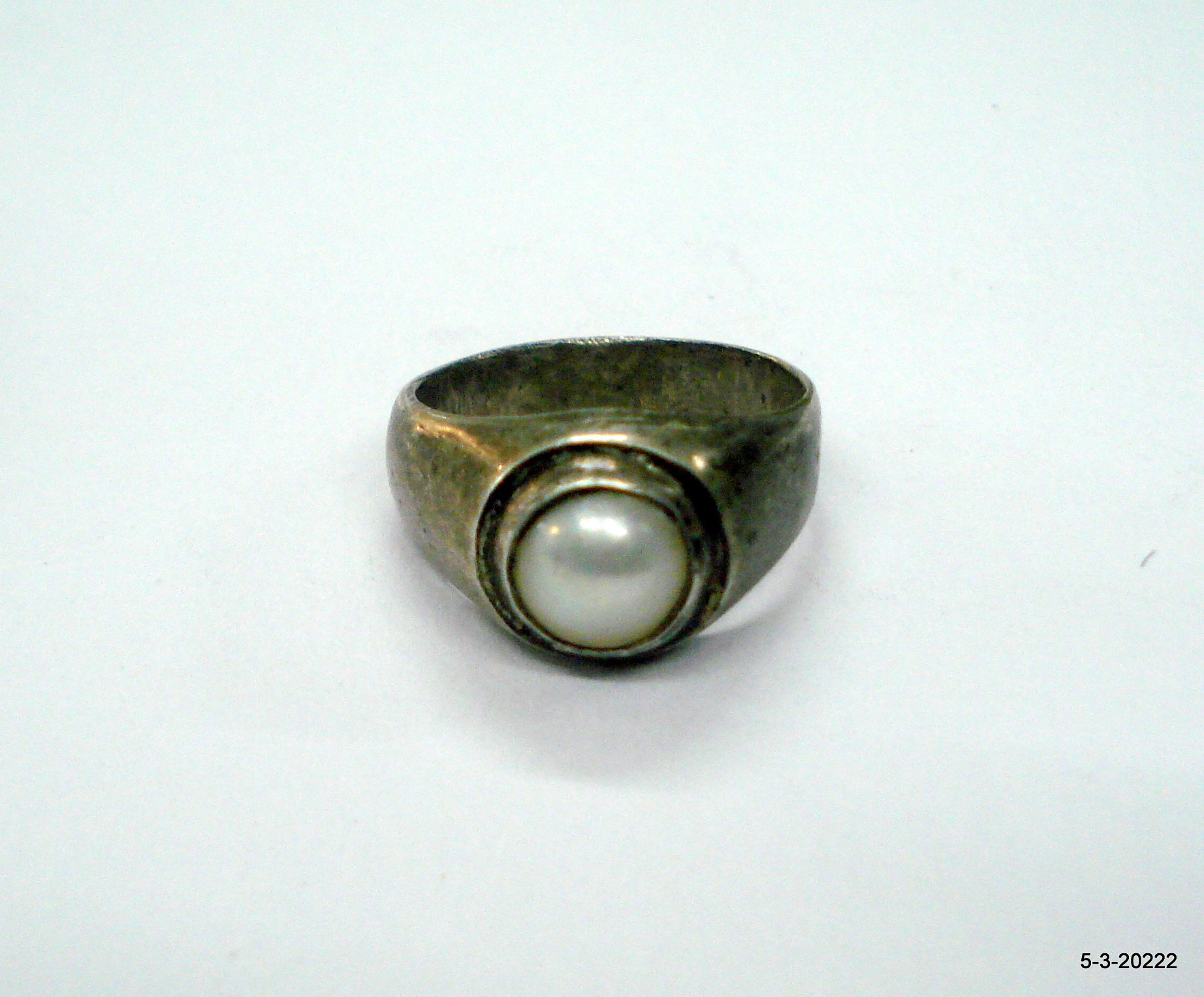 Antique 18K, Garnet & Seed Pearl Snake Ring – The Koven Court