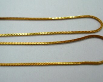 sterling silver gold vermeil gold gilded chain necklace traditional jewelry