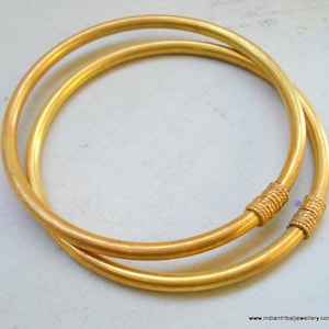 Traditional design gold gilded silver Bracelet Bangle set jewelry