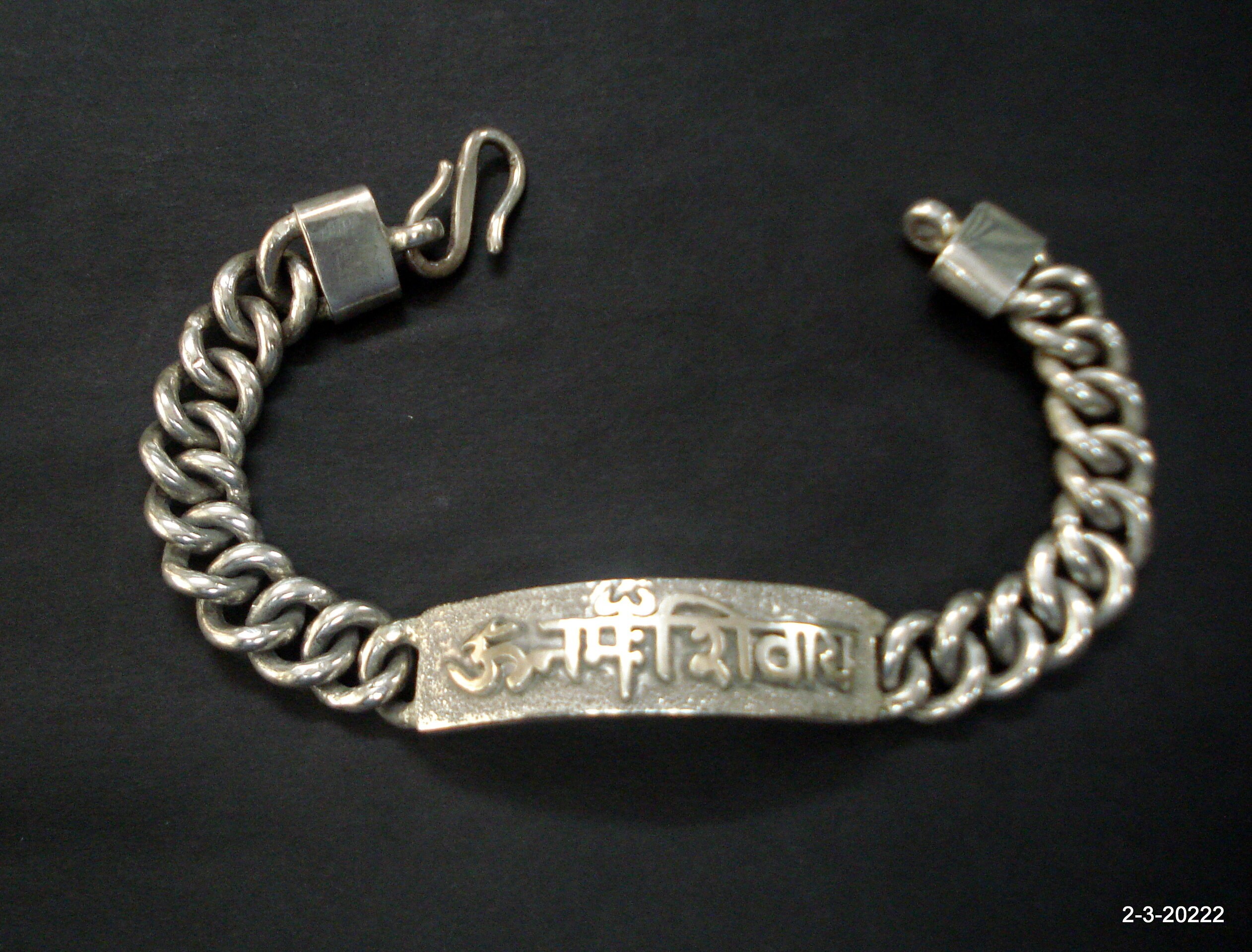Om namah shivaya shop bracelet silver