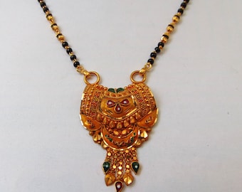 Gold Mangalsutra - Etsy Hong Kong