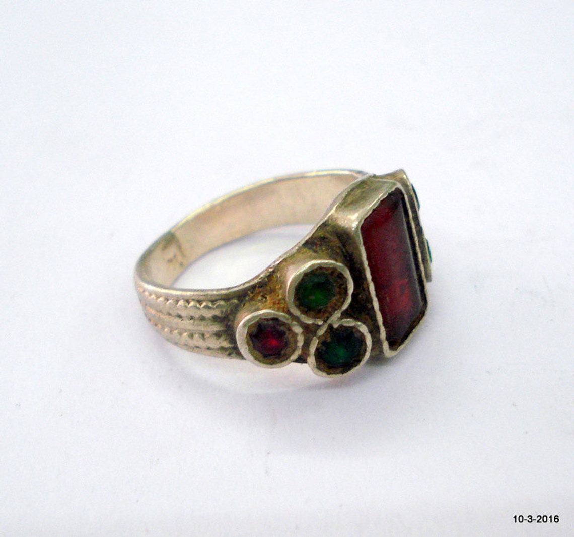 Vintage Ring Antique Ring Tribal Old Silver Ring Indian Silver Ring - Etsy