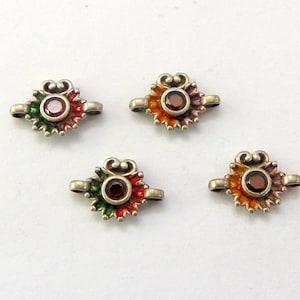 vintage antique tribal old silver beads charm lot india