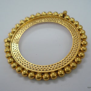 vintage gold gilded silver bracelet bangle antique gold vermeil bracelet bangle