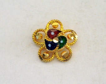 18k tradicional diseño oro nariz stud nosepin rajasthan india
