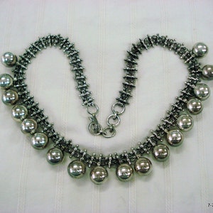 Traditional Design Sterling Silver Necklace handmade tribal jewellery