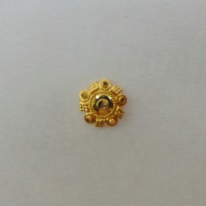 18kt Gold Nose Stud Nose Ring Nosepin Body Piercing Jewellery for Women Girls