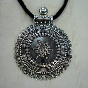 Traditional Design Sterling Silver Necklace Pendant handmade jewellery