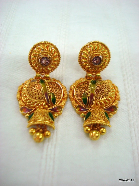 Earrings gold designs 2017 discount
