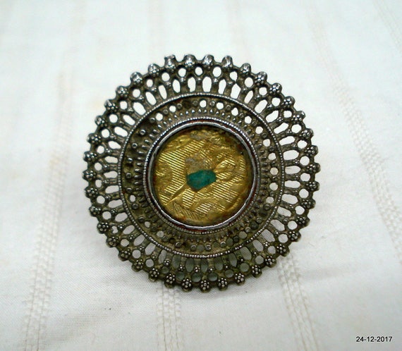 アクセサリー antique vintage old gold silver indian Earth Door Sky Door Silver Jewelry: Vintage Indian Silver/Gold