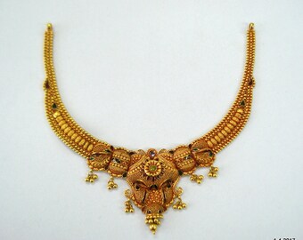 Vintage Antique 20kt Gold Necklace 