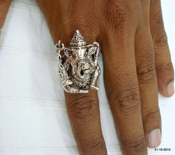 lord ganesha finger rings