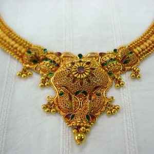 Vintage Antique 20kt Gold Necklace 