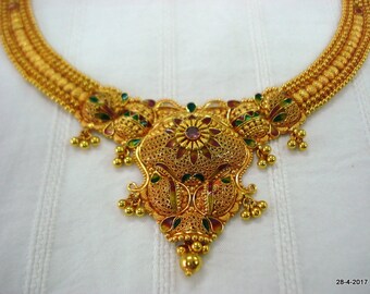 Vintage Antique 20kt Gold Necklace 