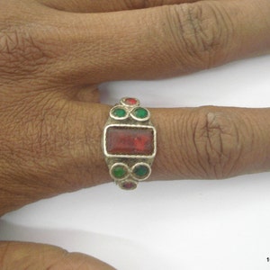 vintage ring antique ring tribal old silver ring indian silver ring