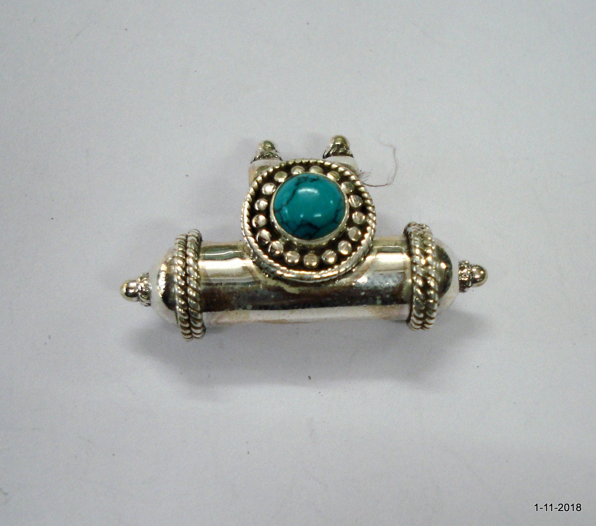 Sterling Silver Necklace Pendant Taweez Box Pendant Handmade