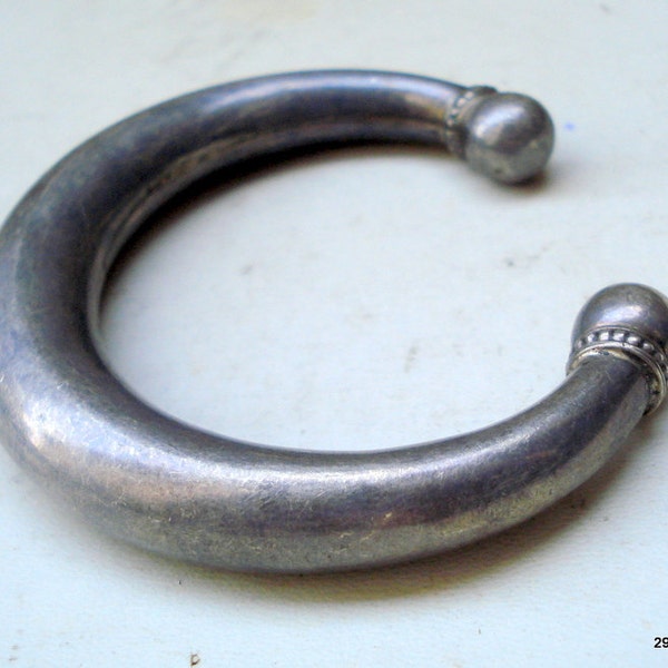 sterling silver bracelet bangle cuff vintage handmade jewelry VTJ EHS