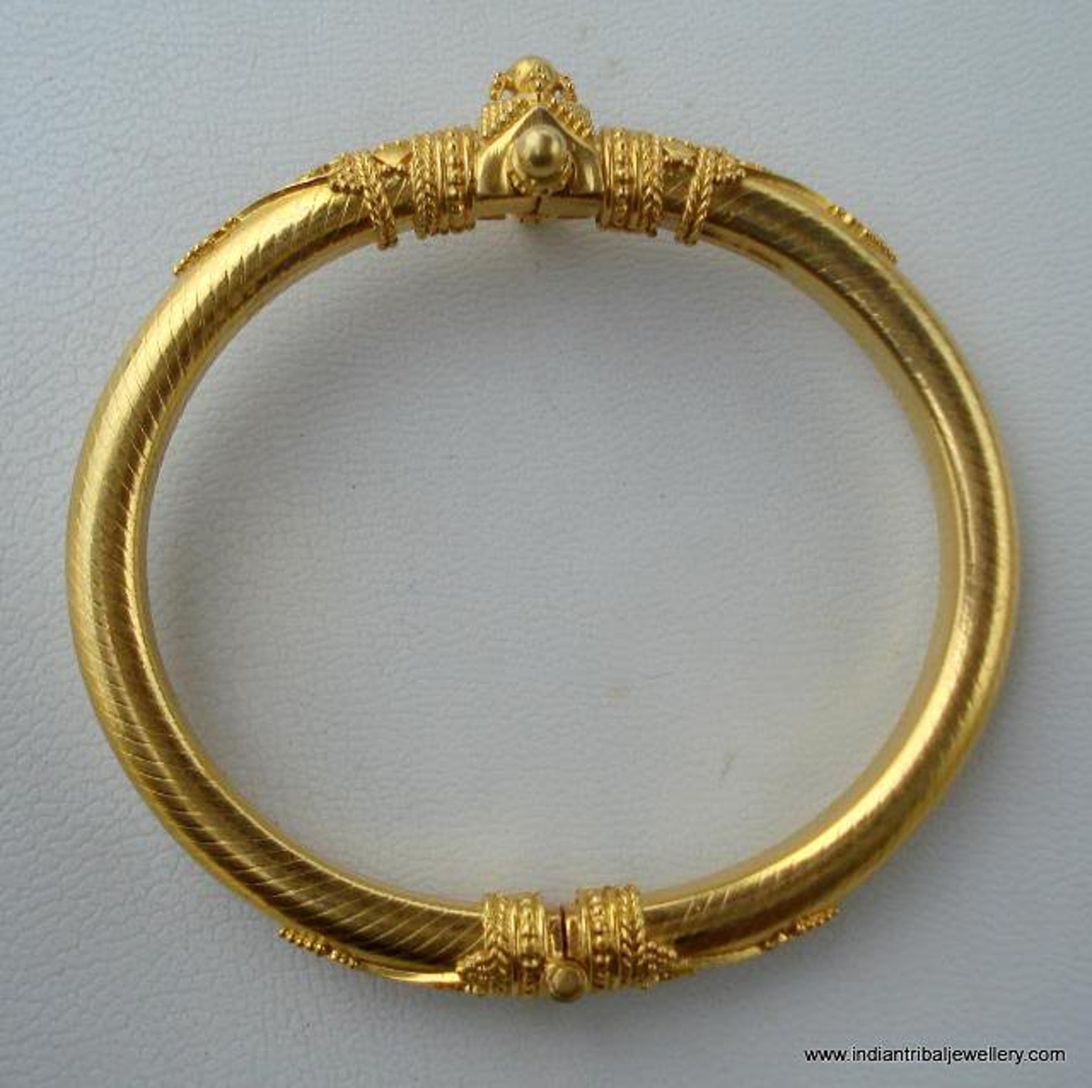 Estate Vintage 20kt Gold Bracelet Bangle Cuff Handmade Gold Etsy