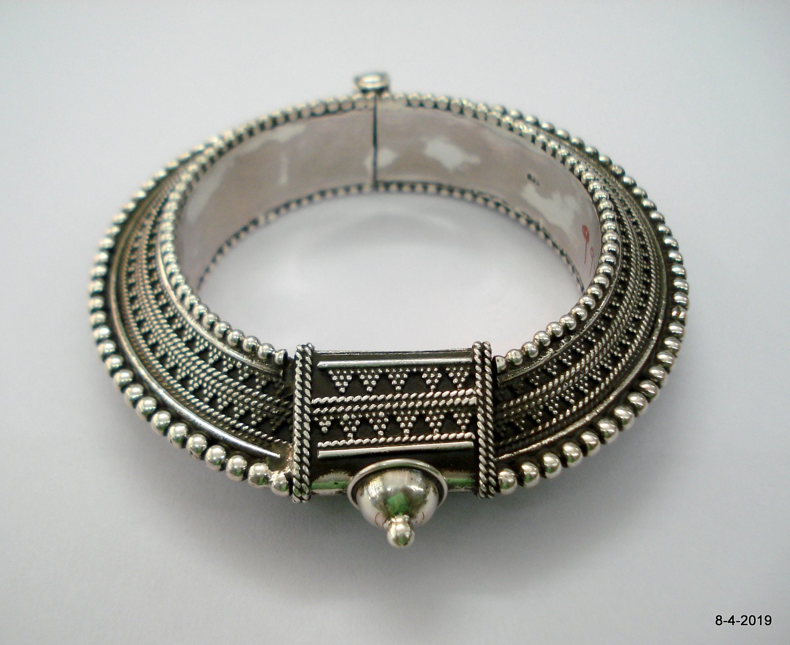 アクセサリー CTHY HERITAGE BANGLE RHODIUM SILVER s-l1200.jpg