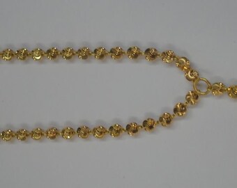 20k Gold Chain Necklace Ethnic Gold 