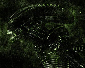 Alien Movie Poster - High Quality Giclee Print