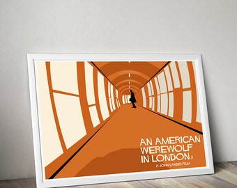 An American Werewolf In London Poster Art Print