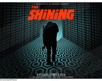 The Shining Poster Art Print - Stanley Kubrick