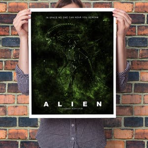 Alien Movie Poster High Quality Giclee Print image 3