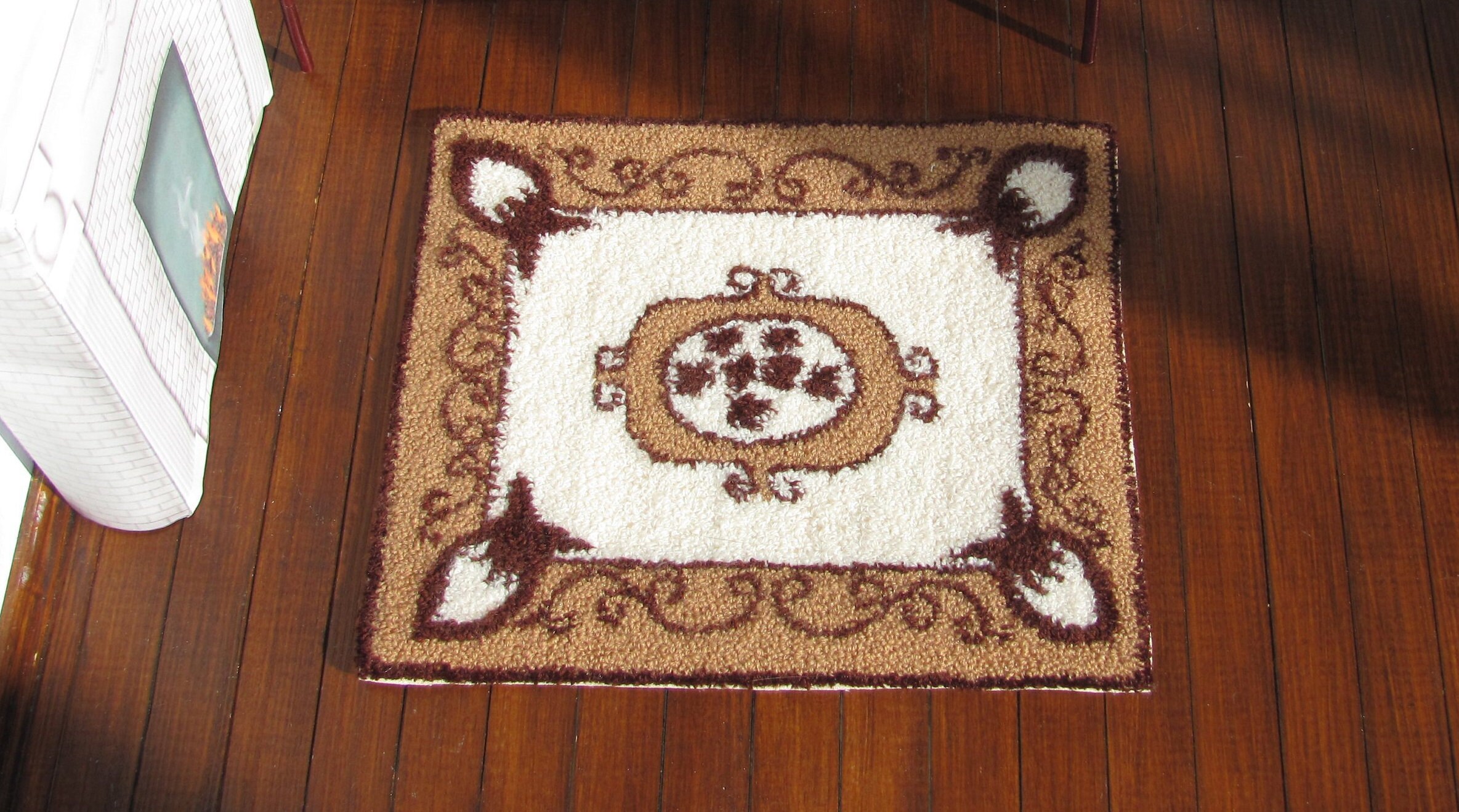 Dollhouse Miniature 16 Scale Rug/Carpet Handmade Punch Needle Etsy