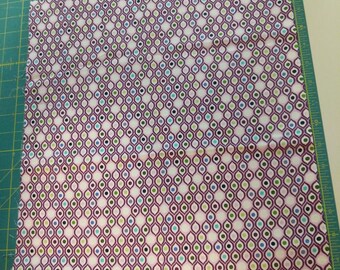 Tula Pink Parisville Eyes Pomegranate 18 3/4 x 14 1/2 inches