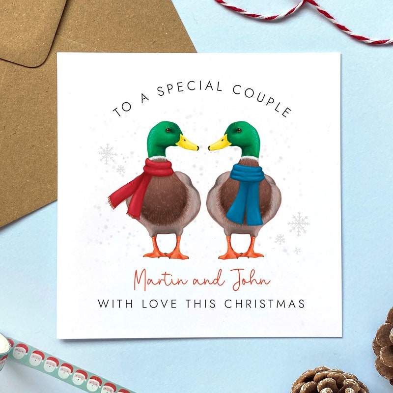 Large Xmas Card Etsy UK