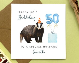 Personalised GUITAR Birthday Card For Son Grandson Husband Nephew Boy | UK