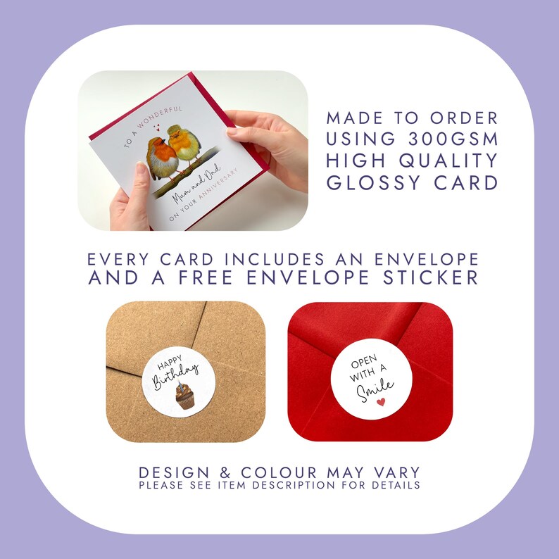 Personalised Cats Birthday Card | For Girlfriend, Boyfriend, Husband, Wife, Fiancé, Fiancée, Partner, Him, Her | 65+ Designs image 8