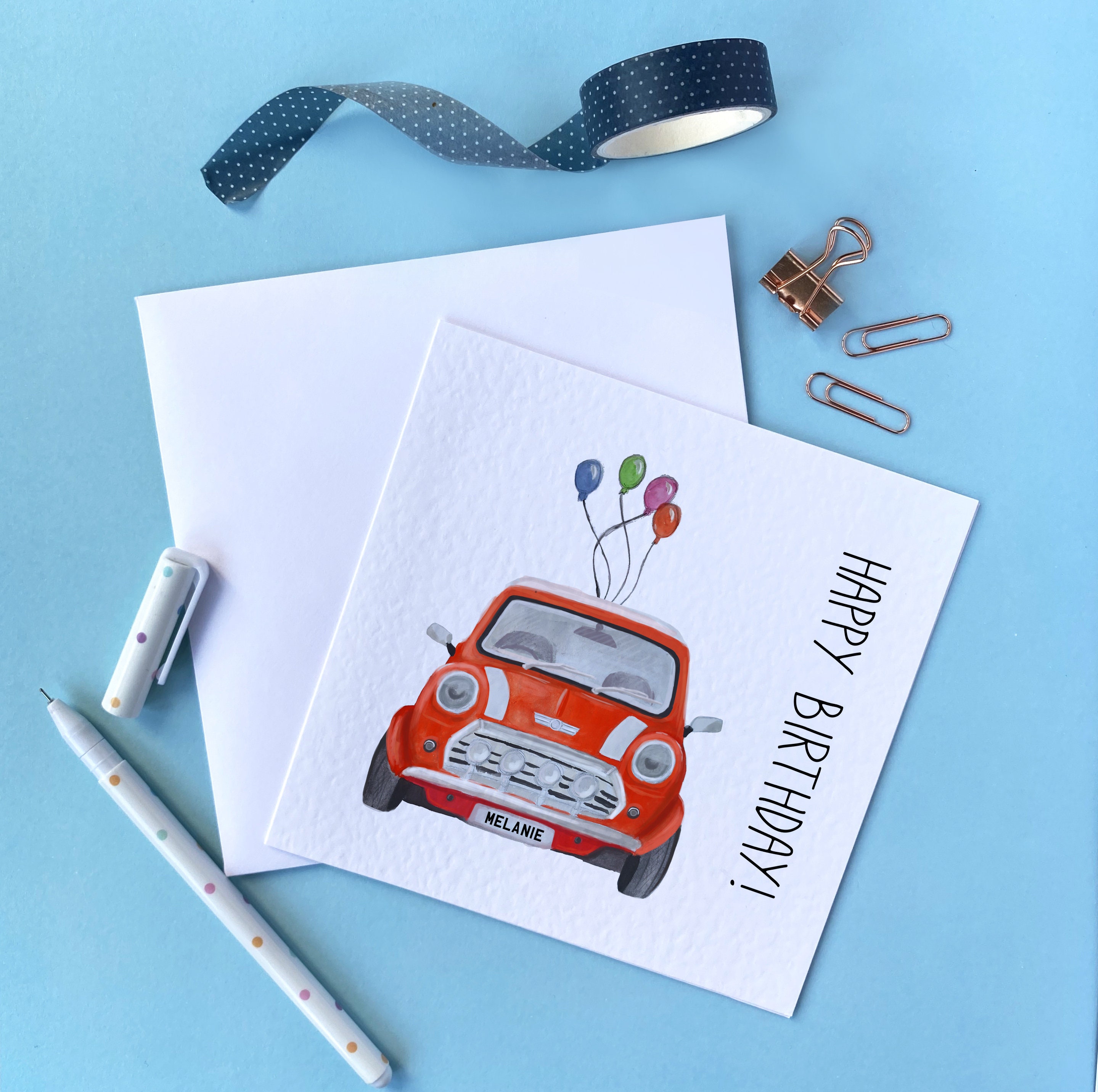 handmade birthday card for dad