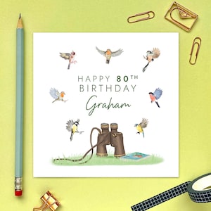 Carte d'anniversaire personnalisée pour lui, papa, grand-père, grand-père, oncle, beau-frère, homme, ami 50e 60e 70e 80e 90e tout âge