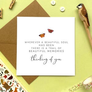 Carte de sympathie, Je pense à vous, Cartes de condoléances personnalisées, Deuil, Désolé pour votre perte, Pour un ami, lui, elle, maman, papa, mari