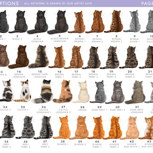 Personalised Cats Birthday Card | For Girlfriend, Boyfriend, Husband, Wife, Fiancé, Fiancée, Partner, Him, Her | 65+ Designs View Cats Page 1