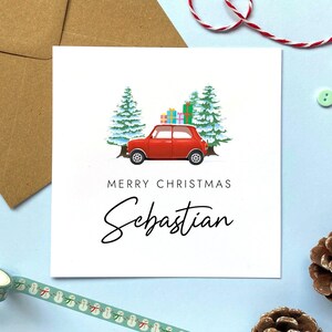 Personalised Christmas Card for Him | Man, Male, Partner, Boyfriend, Husband, Dad, Brother, Uncle, Son, Grandson, Brother in Law, Friend