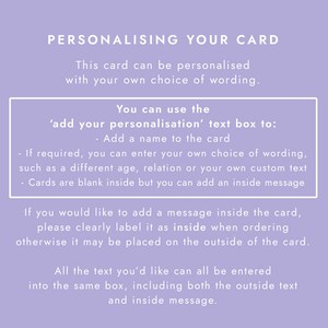 Personalised Rainbow Good Luck with your Exams Card for Girl For Her, Daughter, Granddaughter, Niece, GCSEs, A Levels, University, SATs image 5