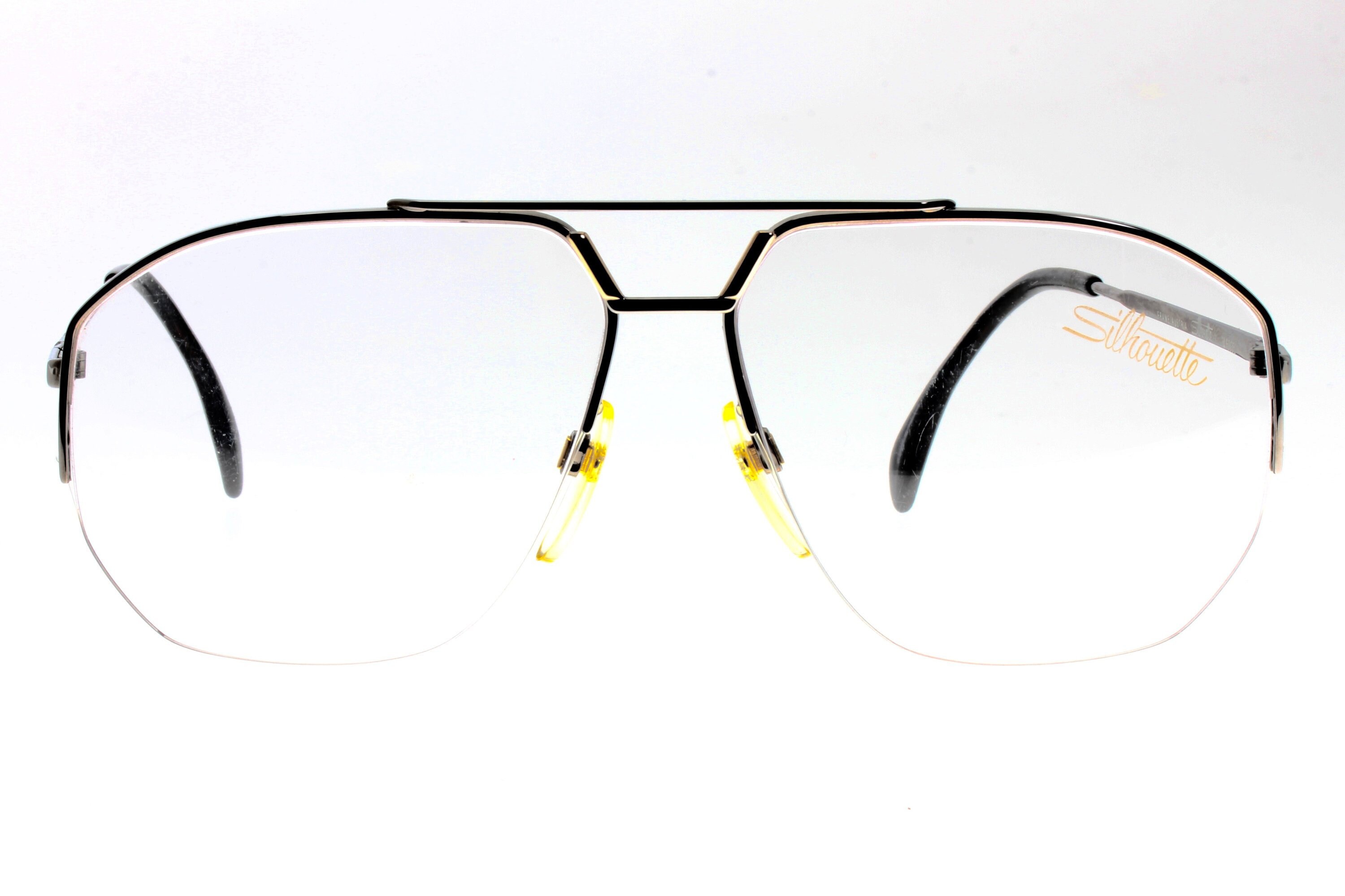 half rim aviator sunglasses