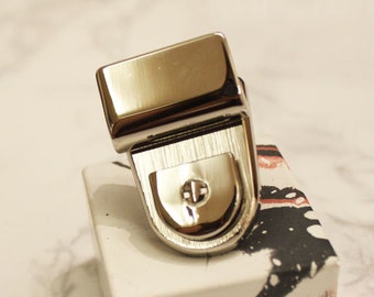 Latch Lock Round Press Down Lock Push Lock Handbag Lock