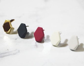 4pc Hexagon Stud Embellishment Handbag Hardware Unique High-end