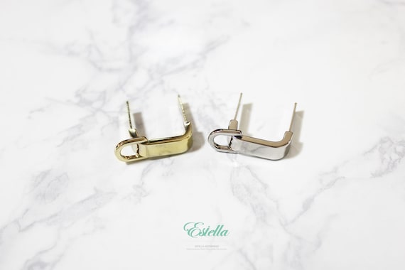 2pc 20mm Strap Connector Handle Holder Chain Holder Bridge Buckle Connector Handbag Supplied Handbag Quality Hardware High-end