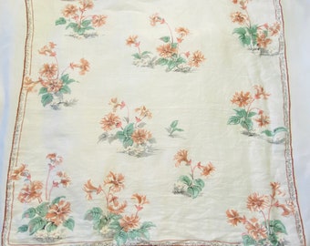Vintage Linen Handkerchief