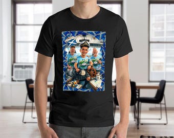 New 150g Men's  Short Sleeve ChatGPT Character T-shirt
