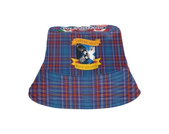Unisex Tartan Bucket Hat – Scotland Football, Summer Travel