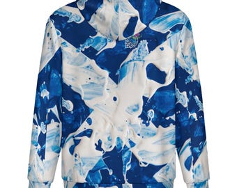 Men's Fashion Jacket Scotland Saltire Splatter Design