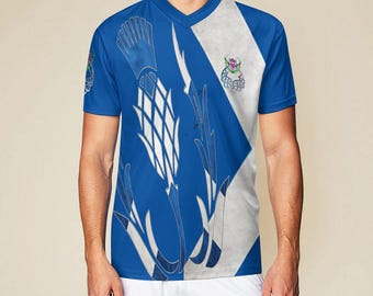 Scotland Saltire V-neck